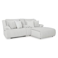 Signature Design by Ashley Top Tier 92706S4C 3 pc Reclining Sectional Sofa with Chaise (Sofas - Reclining)