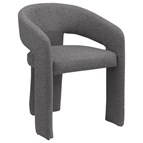 Coaster Furniture Eudora 108187 Boucle Upholstered Dining Arm Chair - Grey