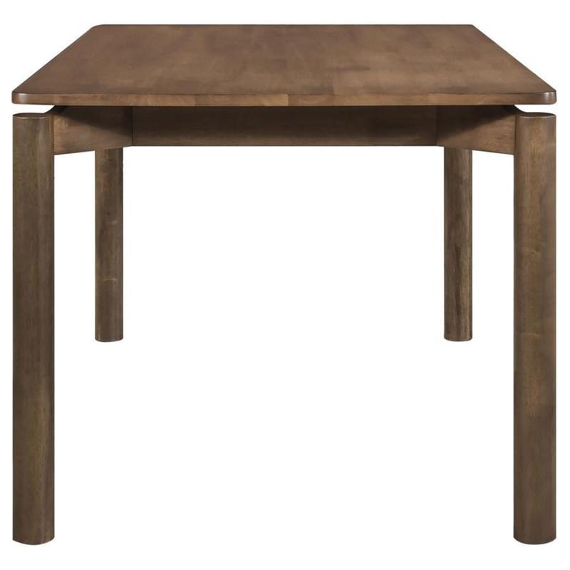 Large Picture of Coaster Furniture Parkridge 108561 59-inch Rectangular Dining Table - Natural Walnut