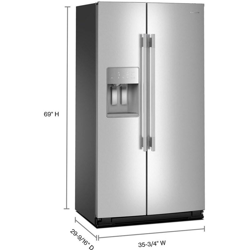 Large Picture of KitchenAid KRSC536RPS