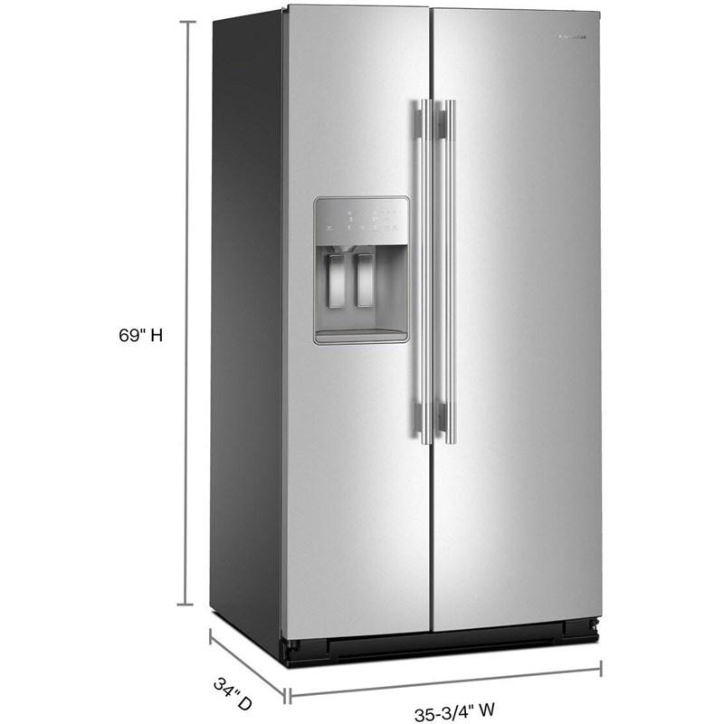 Large Picture of KitchenAid KRSF536RPS