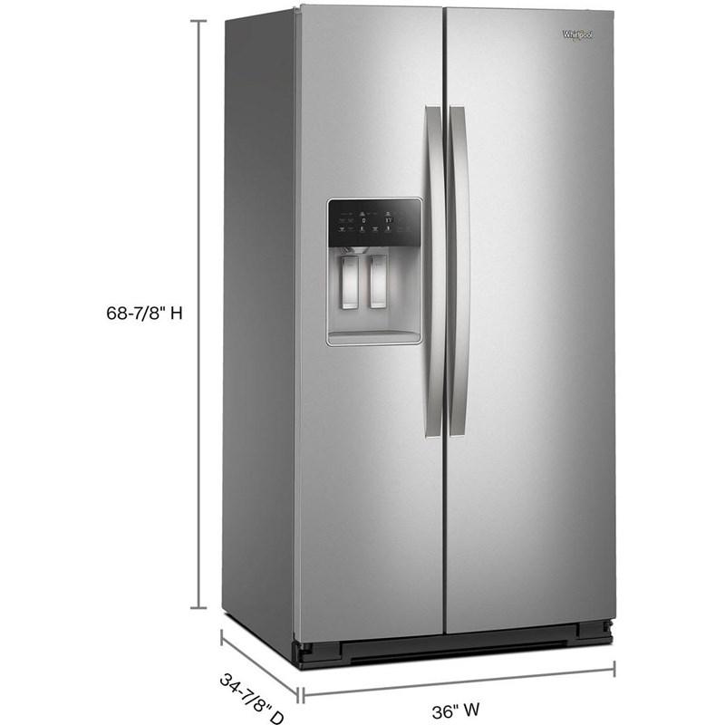 Large Picture of Whirlpool WRSF5536RZ