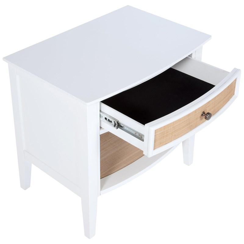 Large Picture of Coaster Furniture Bexhill 223472 1-Drawer Nightstand Bedside Table - White