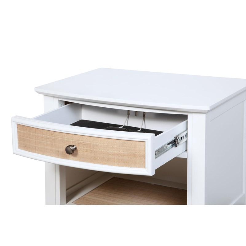 Large Picture of Coaster Furniture Bexhill 223472 1-Drawer Nightstand Bedside Table - White