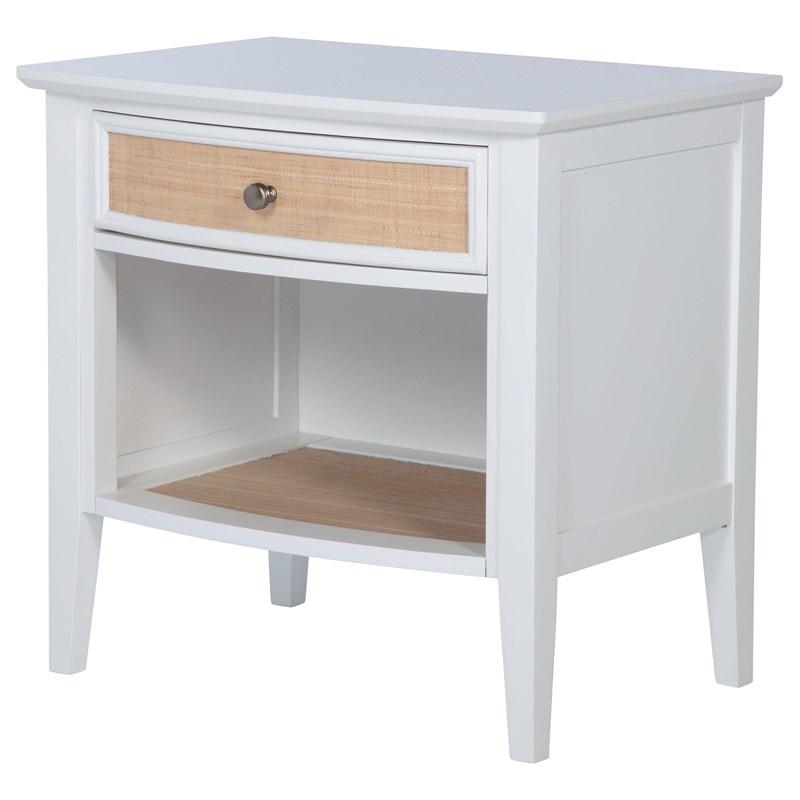 Large Picture of Coaster Furniture Bexhill 223472 1-Drawer Nightstand Bedside Table - White