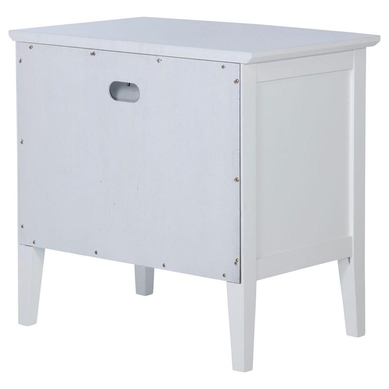 Large Picture of Coaster Furniture Bexhill 223472 1-Drawer Nightstand Bedside Table - White
