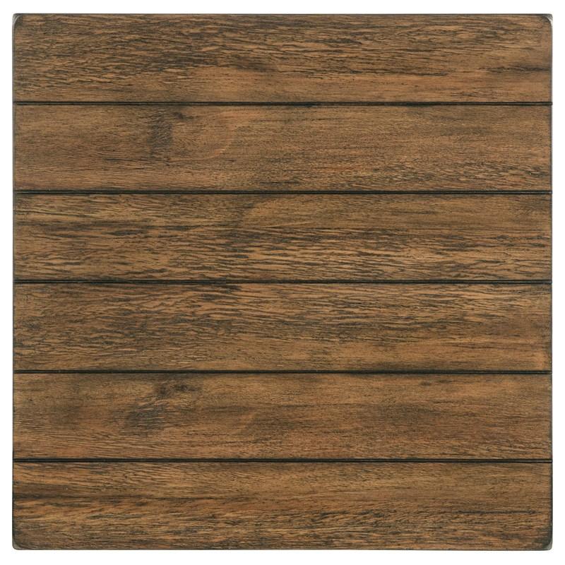 Large Picture of Coaster Furniture Payne 710547 1-Drawer Wood End Table with Shelf - Distressed Brown