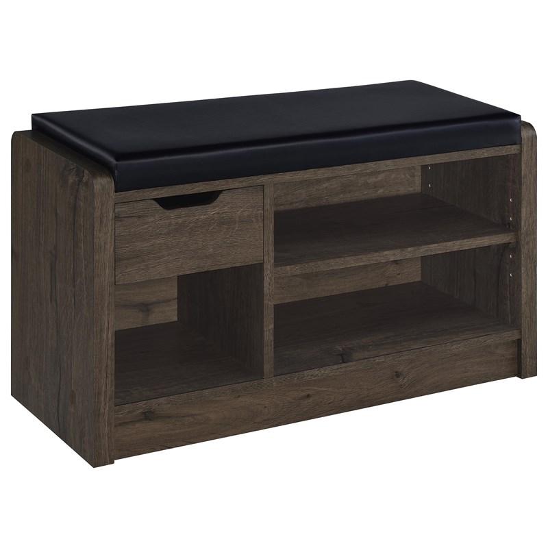 Coaster Furniture Arrington 910321 Storage Bench - Smoked Oak