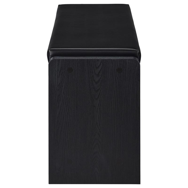 Large Picture of Coaster Furniture Arrington 910323 Storage Bench - Black
