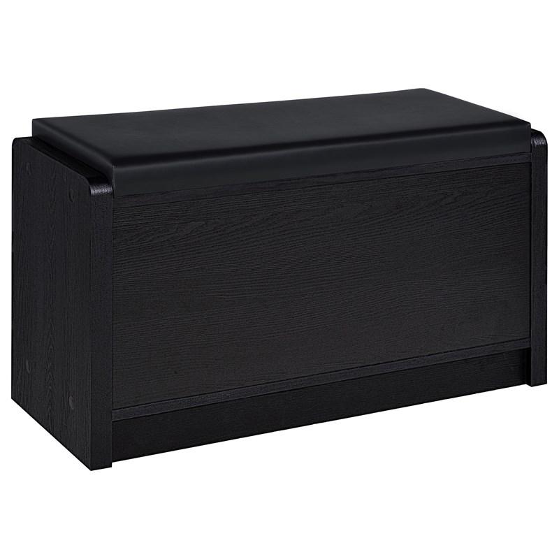 Large Picture of Coaster Furniture Arrington 910323 Storage Bench - Black