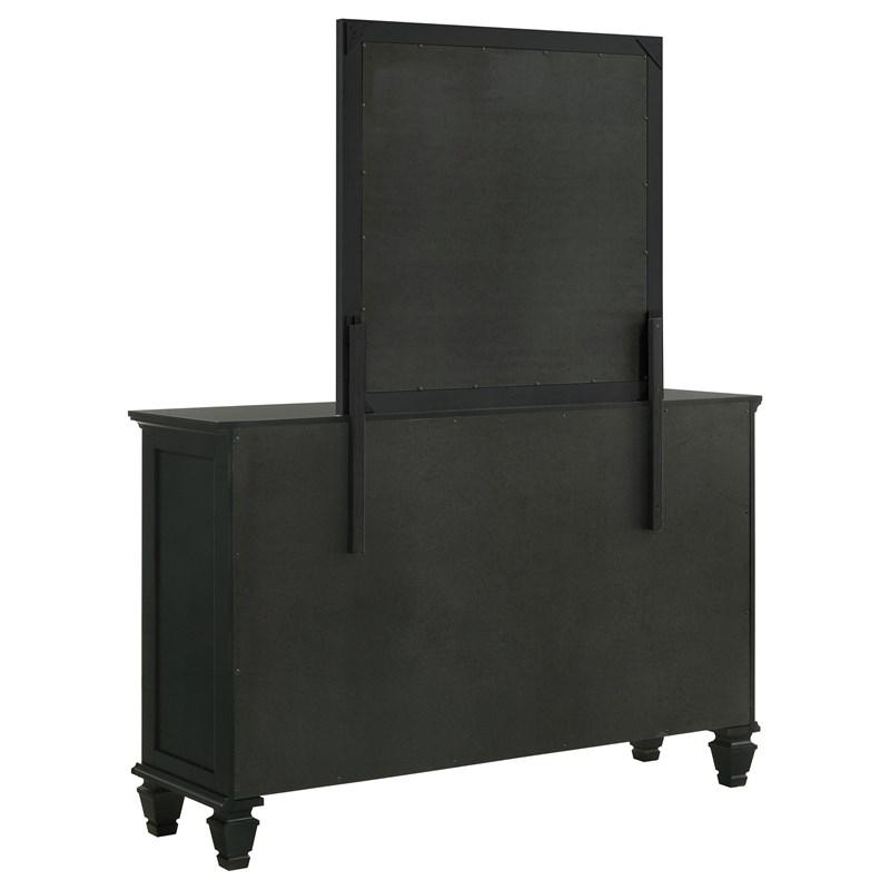 Commode avec miroir Sandy Beach à 11 tiroirs (201323M) image 6