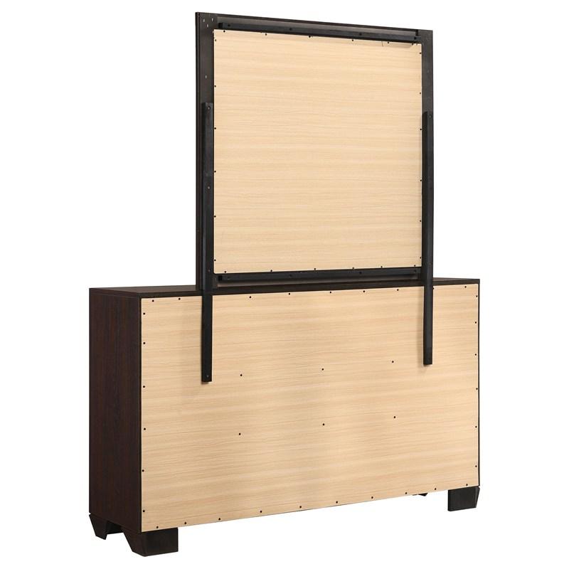 Kauffman 6-Drawer Dresser with Mirror (204393M) image 6