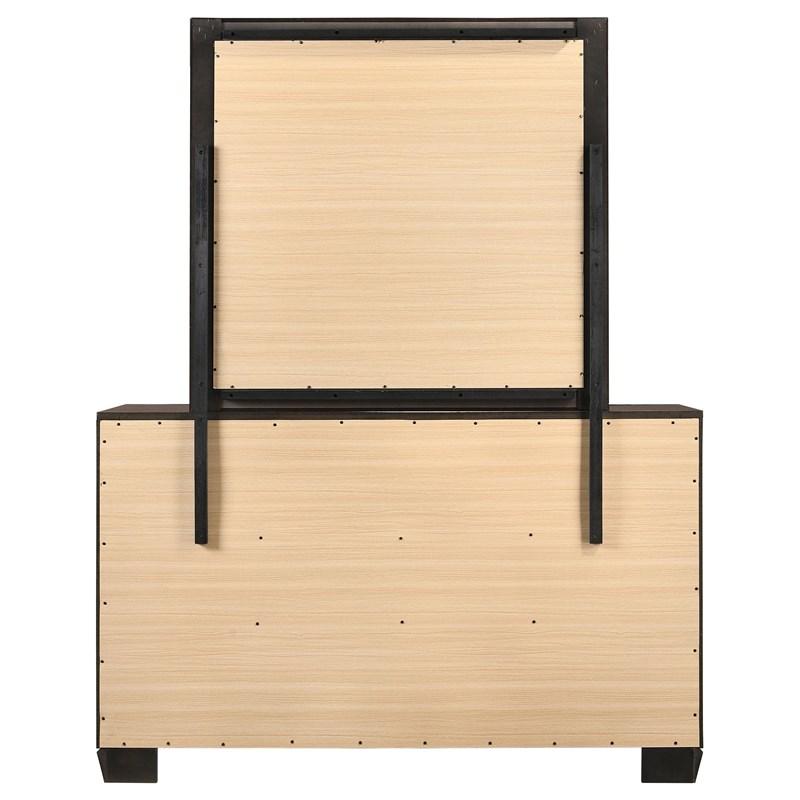 Kauffman 6-Drawer Dresser with Mirror (204393M) image 7