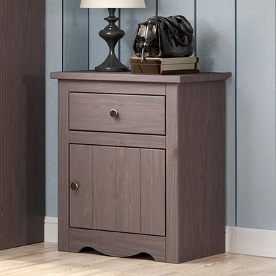 Furniture of America Stavros AM7002GY-N Night Stand