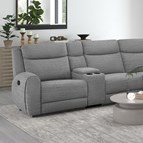Furniture of America Antonius CM9985GY-M-SECT Motion Sectional