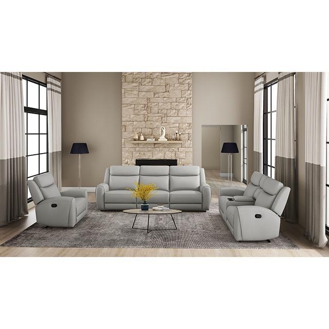 Large Picture of Furniture of America Jacobus CM9986LG-SF-M Manual Recliner Sofa