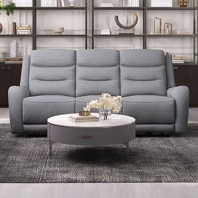 Furniture of America Matthias CM9987GY-SF-M Manual Recliner Sofa