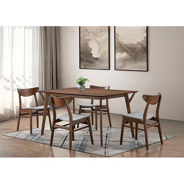 Large Picture of Furniture of America Skien FM3210WN-T Dining Table