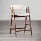 Furniture of America Ebikon FM3211WN-PC-2PK Counter Stool
