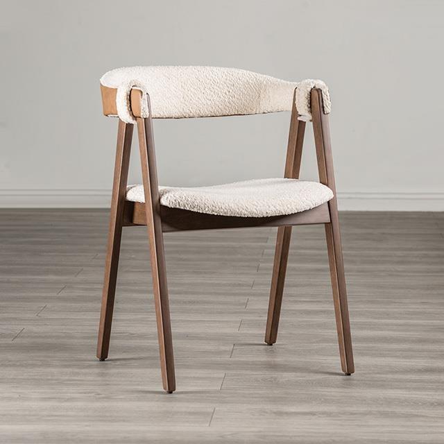 Furniture of America Ebikon FM3211WN-SC-2PK Side Chair