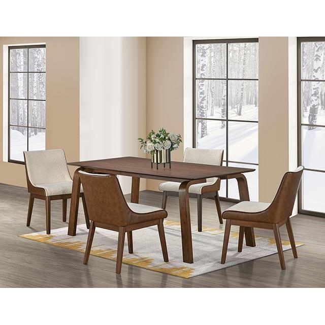 Large Picture of Furniture of America Viken FM3213WN-SC-2PK Side Chair
