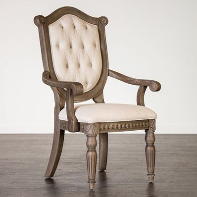 Furniture of America Oakham FM3418AK-AC-2PK Arm Chair