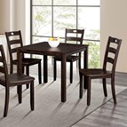 Furniture of America Lubbock FM3419EX-T-5PK 6 pc Dining Table Set