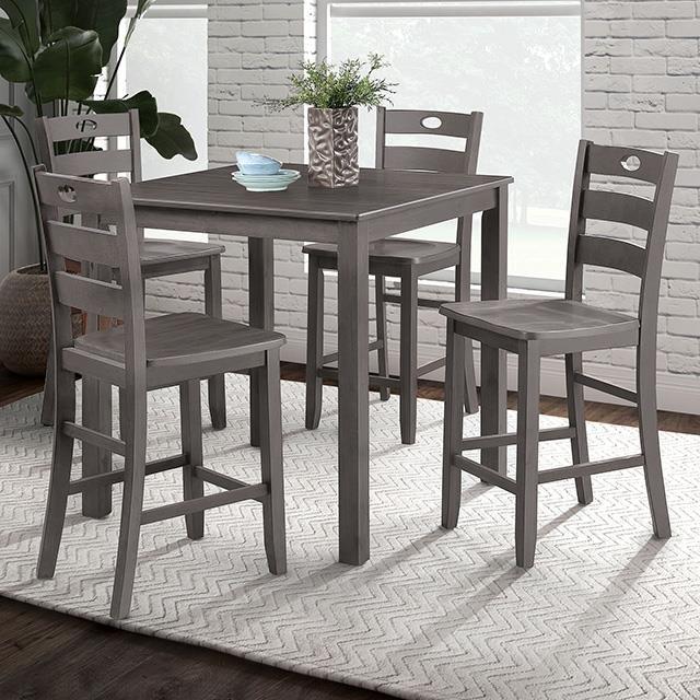Furniture of America Lubbock FM3419GY-PT-5PK