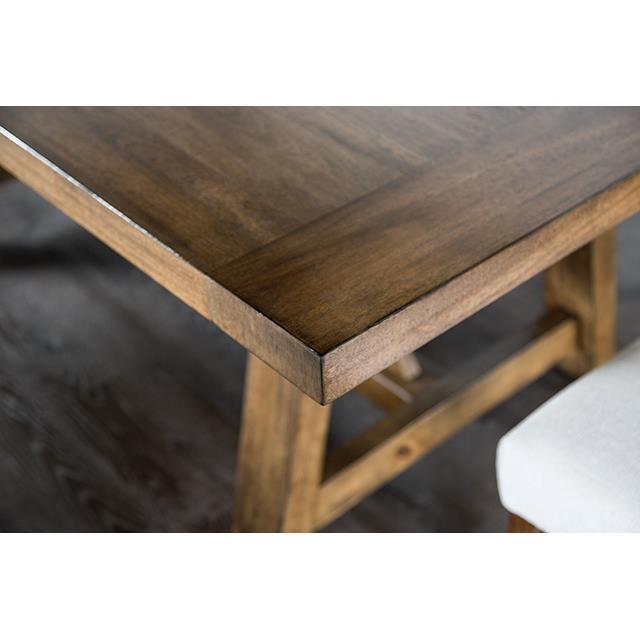 Large Picture of Furniture of America Losone FM3422BR-T Dining Table