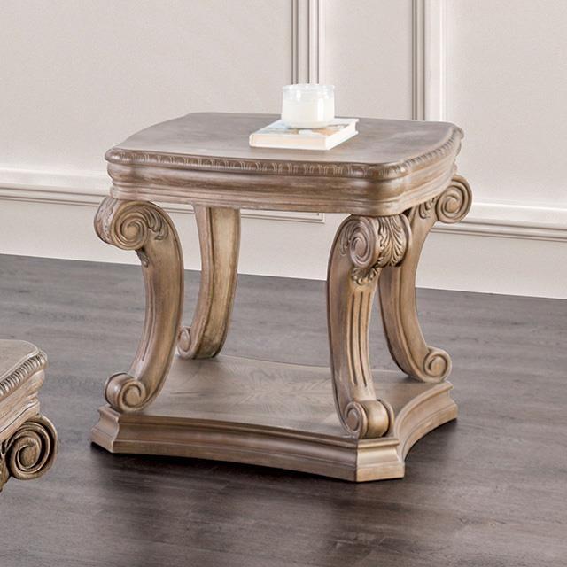 Furniture of America Oakway FM4518AK-E End Table