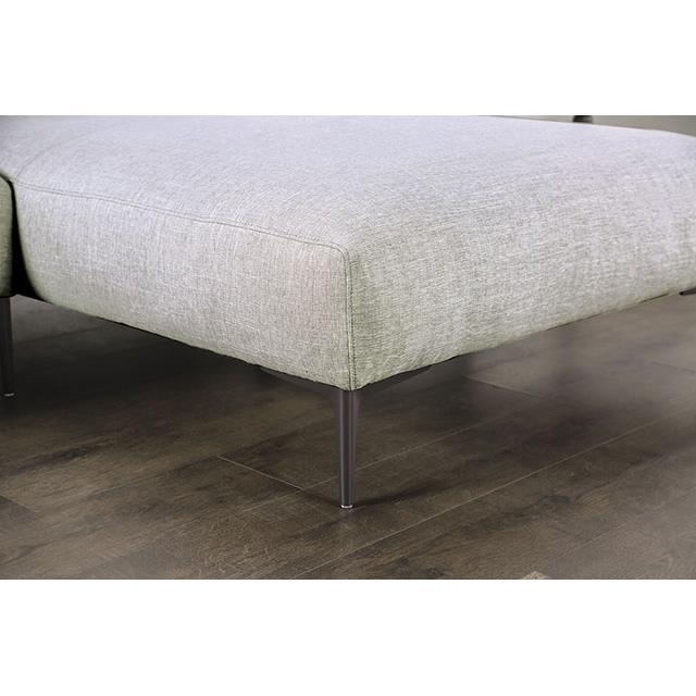 Large Picture of Furniture of America Paderborn FM63002LG-SECT-R Sectional, Right Chaise