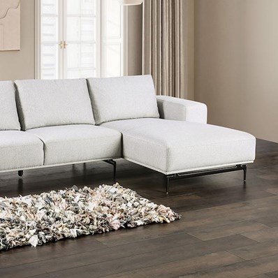 Furniture of America Baerum FM63006LG-SECT-R Sectional, Right Chaise