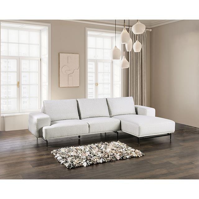 Large Picture of Furniture of America Baerum FM63006LG-SECT-R Sectional, Right Chaise