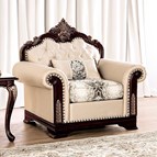Furniture of America Yucatan FM65004BG-CH-PK Chair