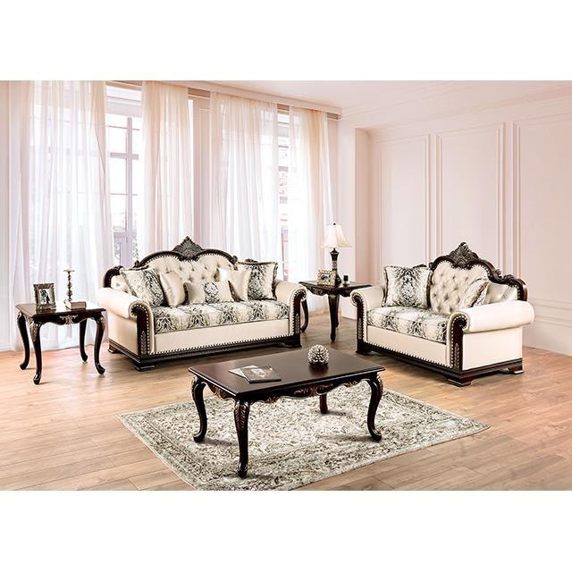 Large Picture of Furniture of America Yucatan FM65004BG-LV-PK Loveseat