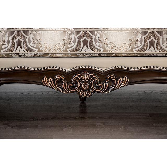 Large Picture of Furniture of America Palencia FM65005BG-LV Loveseat