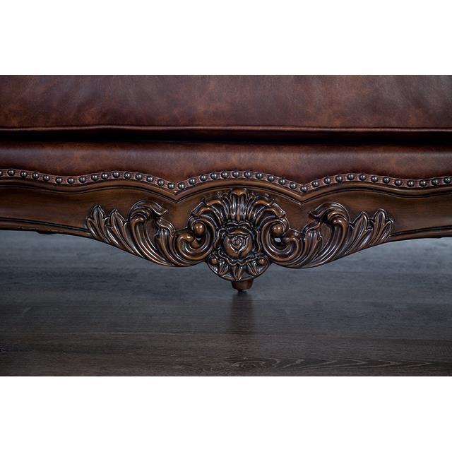 Large Picture of Furniture of America Palencia FM65005BR-CH Chair