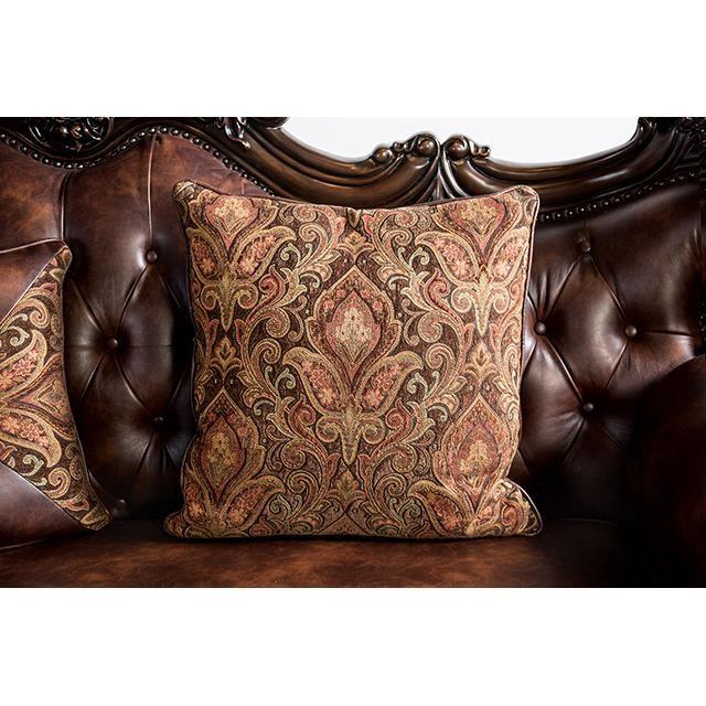 Large Picture of Furniture of America Palencia FM65005BR-SF Sofa