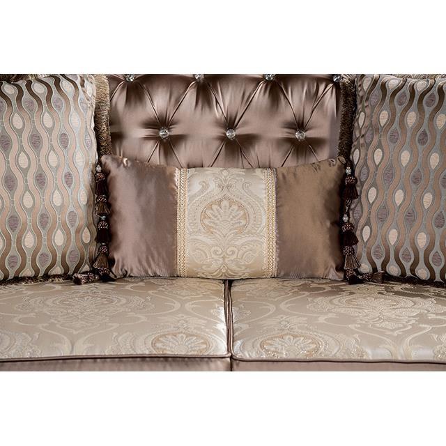 Large Picture of Furniture of America Albacete FM65006BR-SF Sofa
