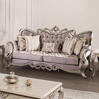 Furniture of America Albacete FM65006PR-SF Sofa