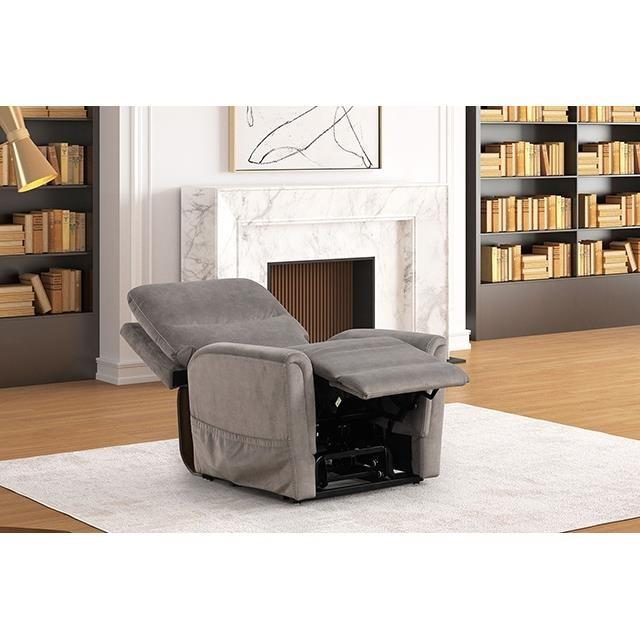 Large Picture of Furniture of America Ferdinandus FM68000GY-LC Power Lift Chair