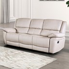 Furniture of America Glarus FM69003WH-SF-M Sofa Manual Recliner
