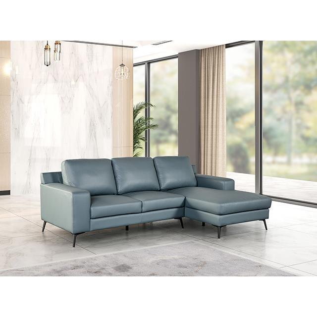 Large Picture of Furniture of America Stordal FM69004BL-SECT-R Sectional, Right Chaise