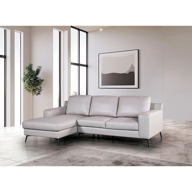 Large Picture of Furniture of America Stordal FM69004LG-SECT-L Sectional, Left Chaise
