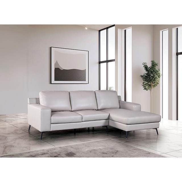 Large Picture of Furniture of America Stordal FM69004LG-SECT-R Sectional, Right Chaise