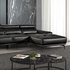 Furniture of America Vadso FM69005BK-SECT-R Sectional, Right Chaise