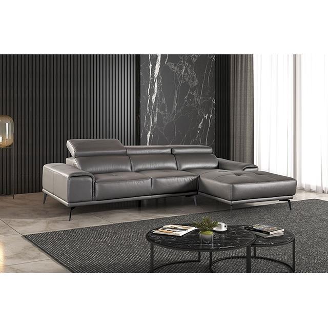 Large Picture of Furniture of America Vadso FM69005DG-SECT-R