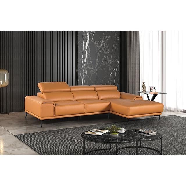 Large Picture of Furniture of America Vadso FM69005LB-SECT-R Sectional, Right Chaise
