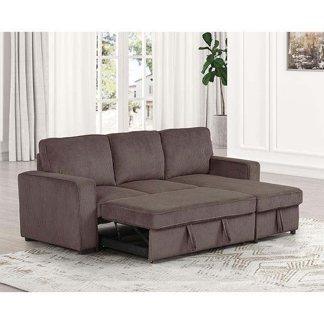 Large Picture of Furniture of America Yves FM6964BR-SECT Sectional