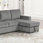 Furniture of America Yves FM6964DG-SECT Sectional